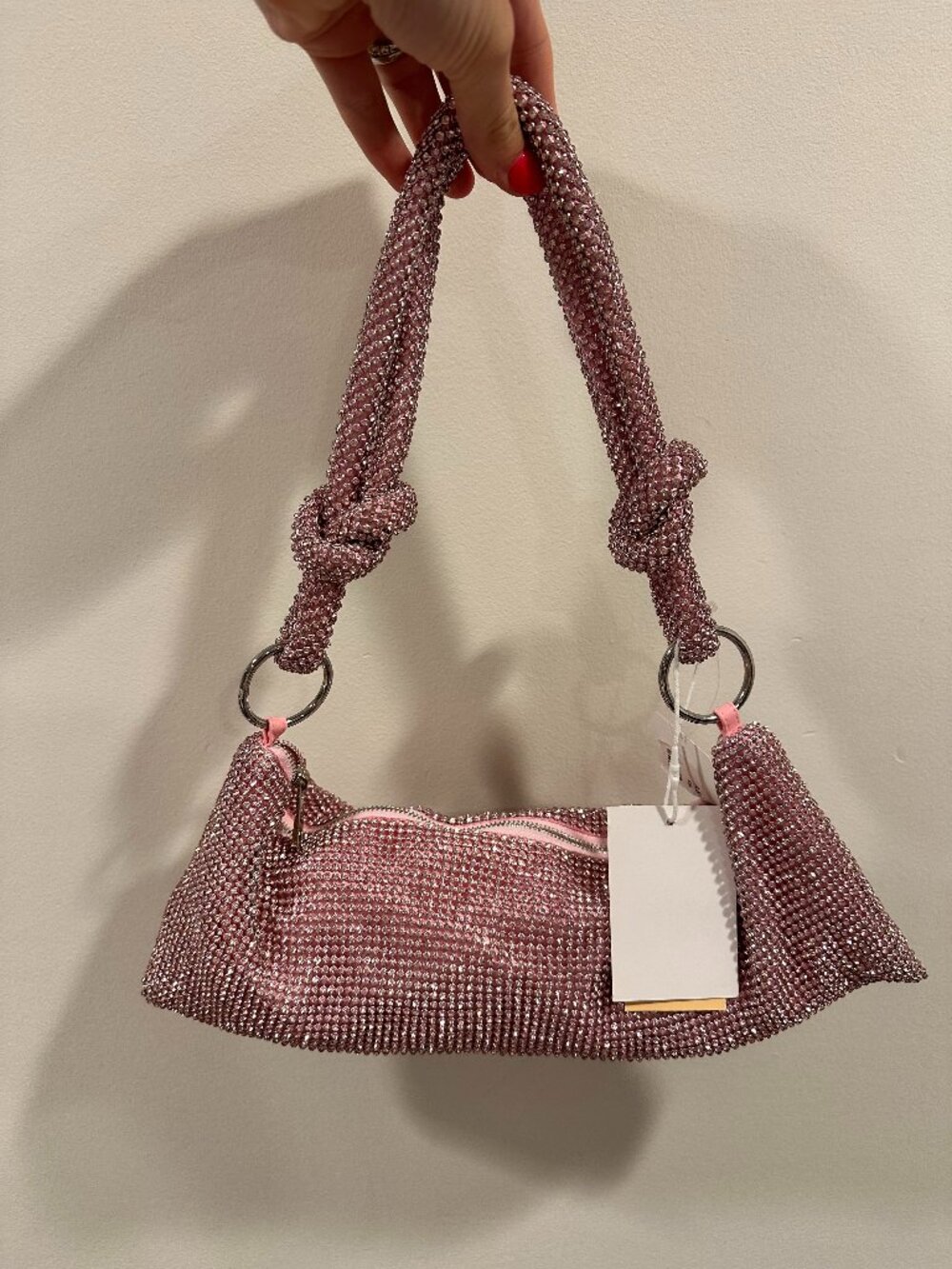 Billini Pink Sequin Purse